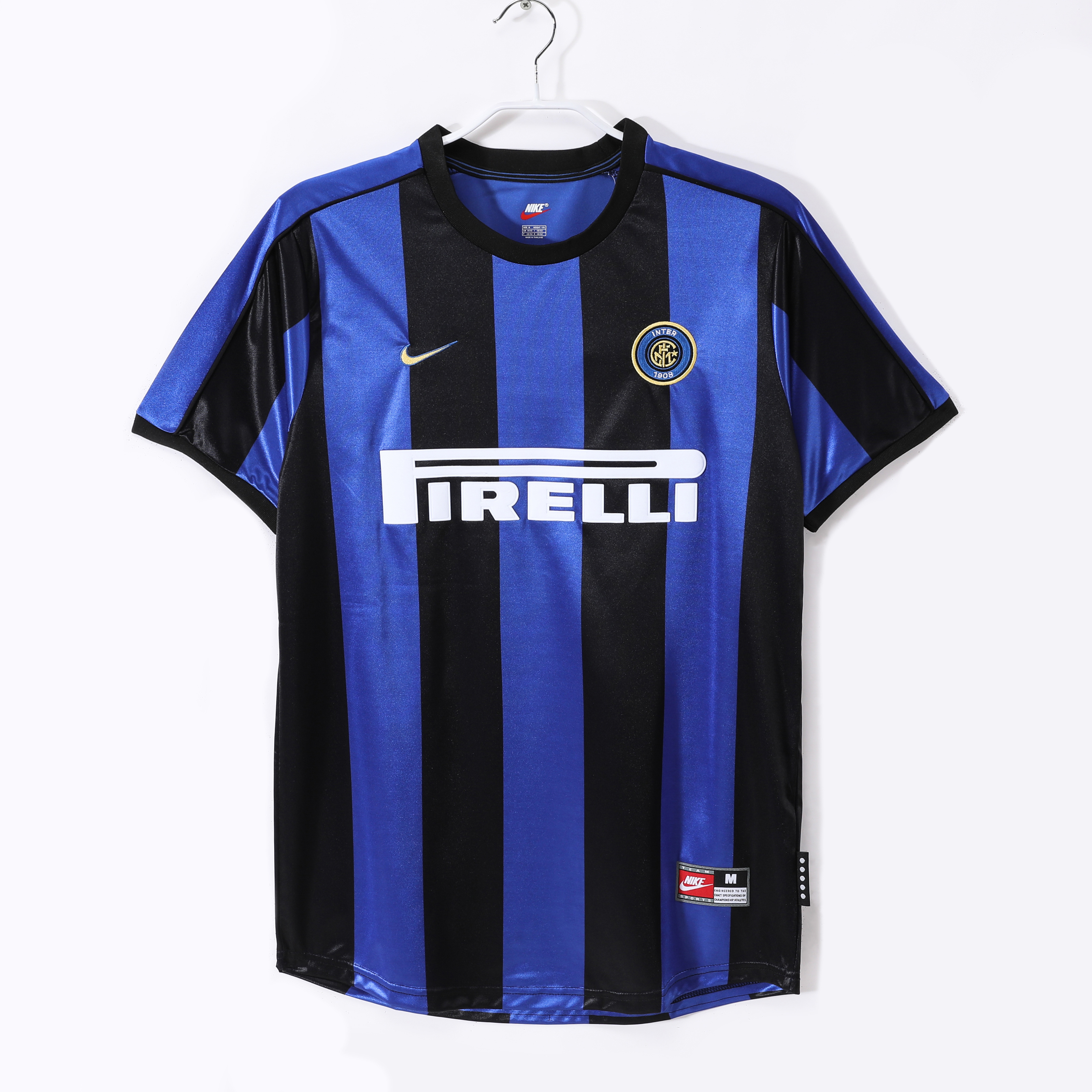Camiseta de fútbol Inter Milan 1999/00 LOCAL MANGA CORTA VERSION FAN